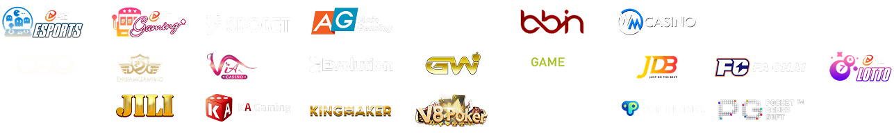 Danh sách đối tac cung cấp trò chơi tại 6789mie.com